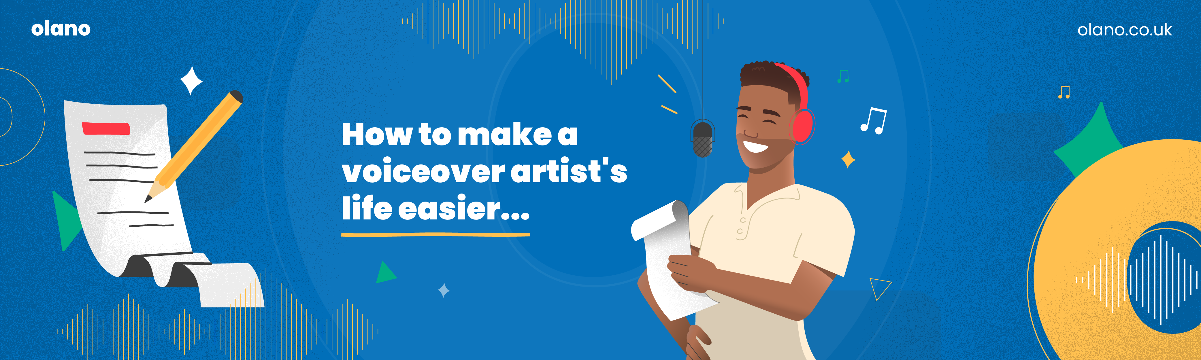 How to make a voiceover artist’s life easier Olano